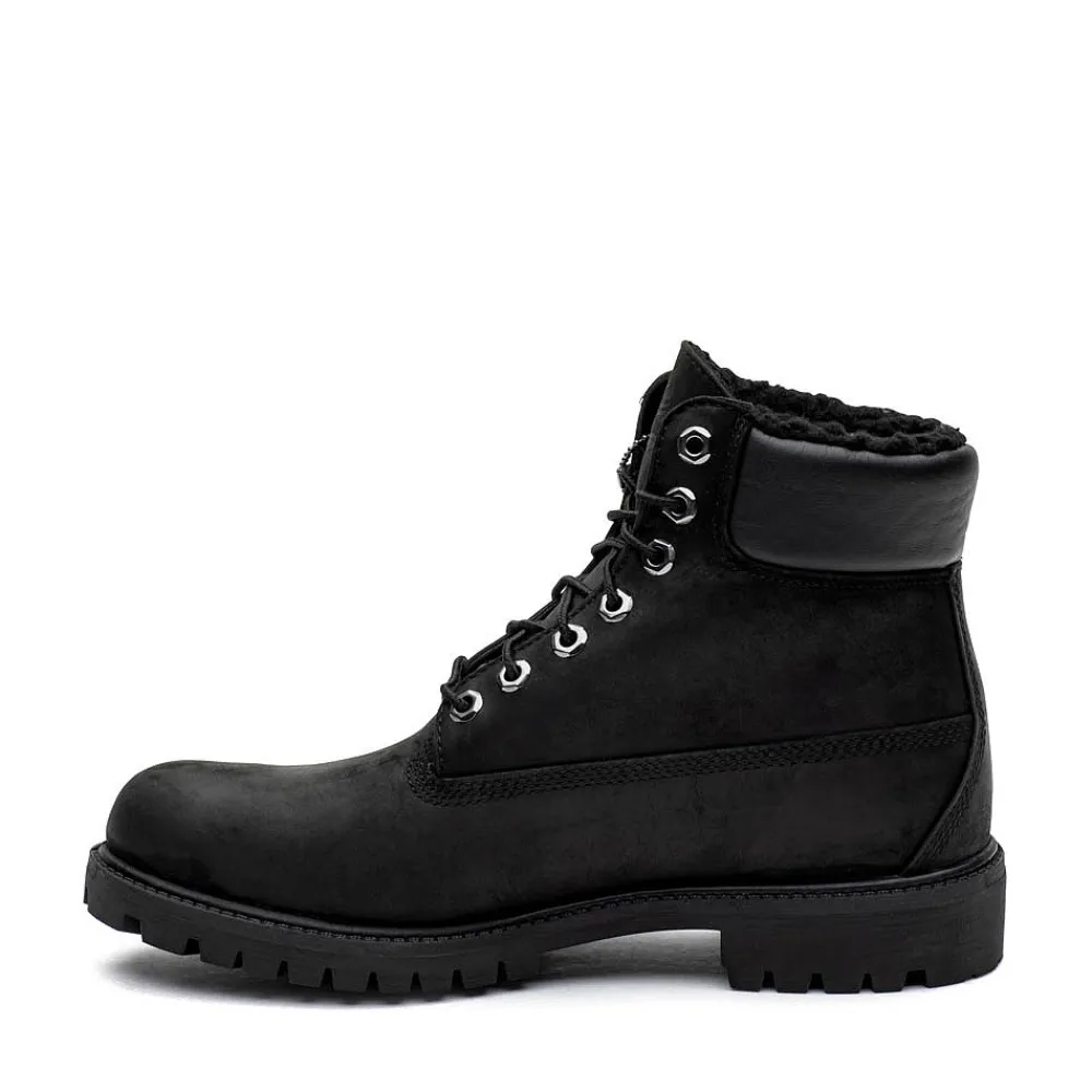 Fashion Timberland Mens 6" Warm Boot - Black