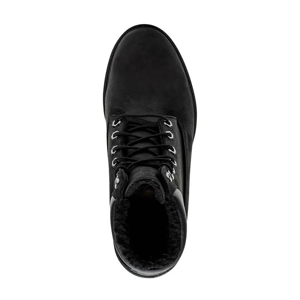 Fashion Timberland Mens 6" Warm Boot - Black