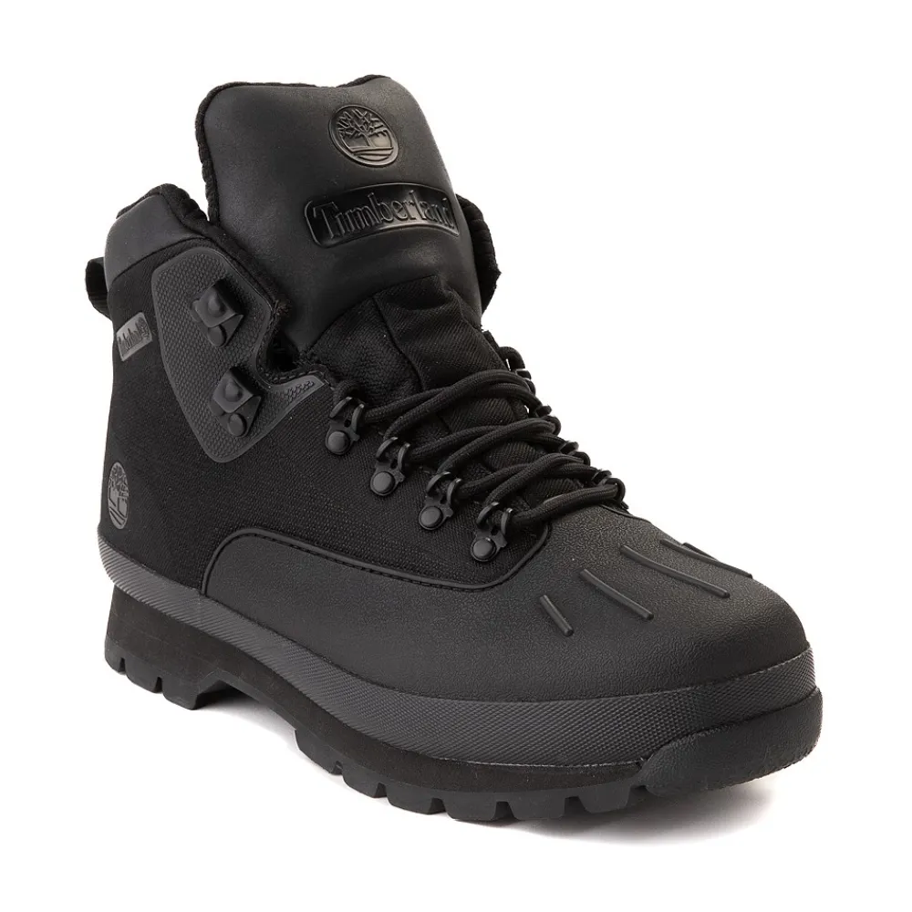 Store Timberland Mens Euro Hiker Shell-Toe Boot - Black