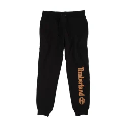 Cheap Timberland Mens Logo Sweatpants - Black