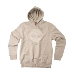 Discount Timberland Mens Tree Logo Hoodie - Island Fossil
