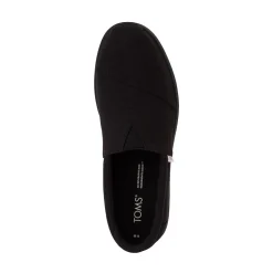 Cheap TOMS Mens Alp Fwd Slip On Casual Shoe - Black Monochrome