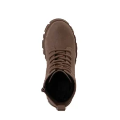 Online MIA Mila Combat Boot - Little Kid / Big Kid - Taupe