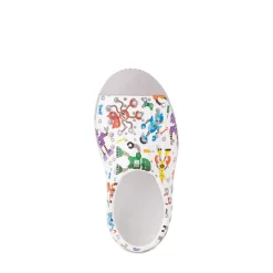 Hot Native Jefferson Slip On Shoe - Baby / Toddler - White / Robots