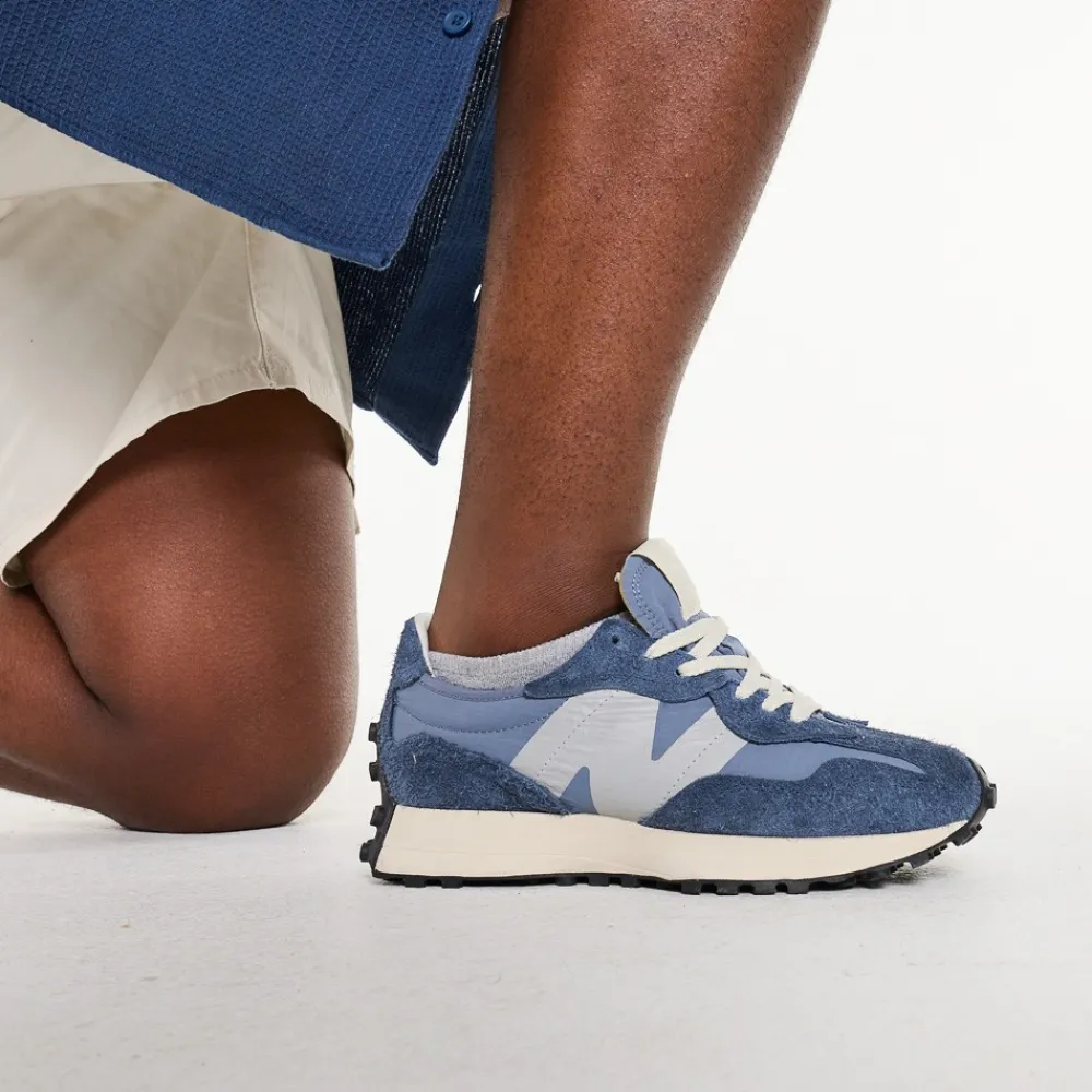 Sale New Balance 327 Athletic Shoe - Vintage Indigo / Arctic Grey