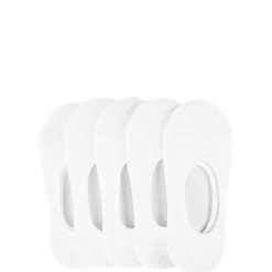 Hot Journeys Kidz No Show Socks 5 Pack - Little Kid - White