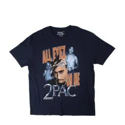 Best Crocs 2Pac All Eyez On Me Tee - Navy