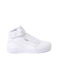 Best Sale PUMA Carina 2.0 High-Top Athletic Shoe - Little Kid - White