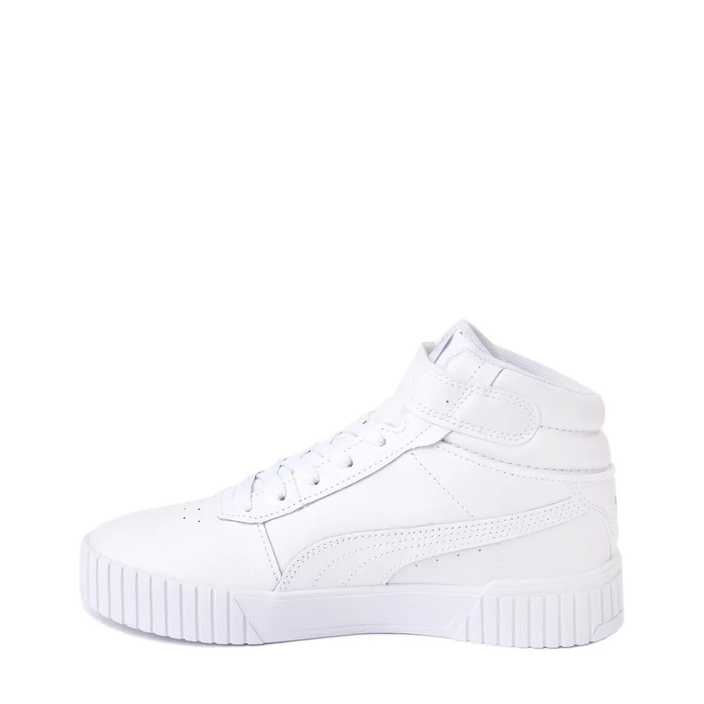 Best Sale PUMA Carina 2.0 High-Top Athletic Shoe - Little Kid - White