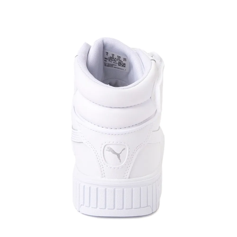 Best Sale PUMA Carina 2.0 High-Top Athletic Shoe - Little Kid - White