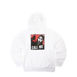 Hot Crocs Scream Call Me Hoodie - White