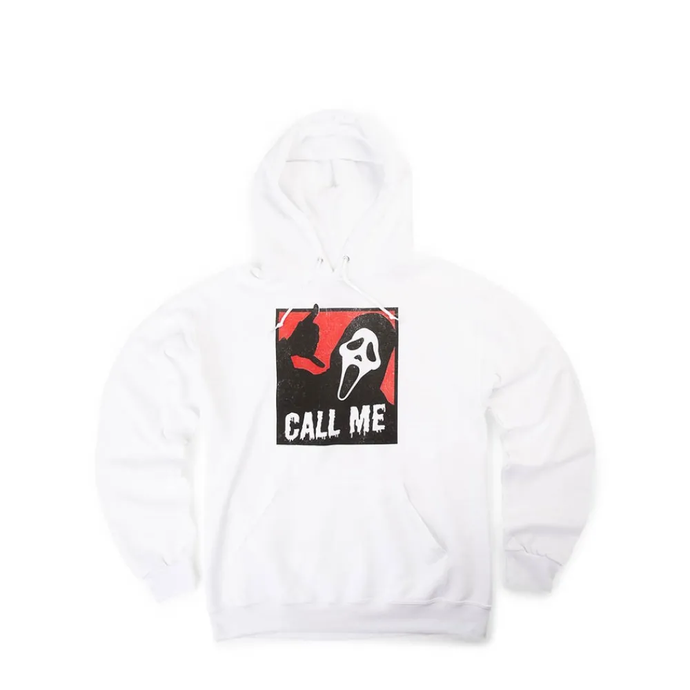 Hot Crocs Scream Call Me Hoodie - White