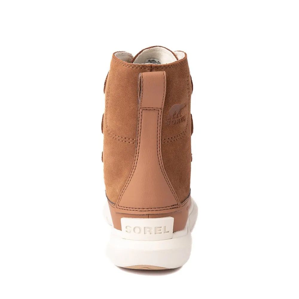 Flash Sale Sorel Explorer Lace Boot - Little Kid / Big Kid - Velvet Tan / Chalk
