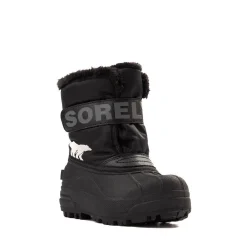 Fashion Sorel Snow Command Boot - Toddler / Little Kid - Black