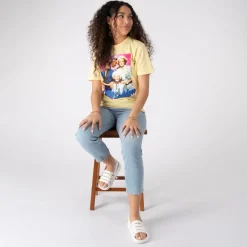 Clearance Crocs Stay Golden Tee - Goldenrod
