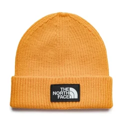 Sale The North Face Logo Box Beanie - Summit Gold