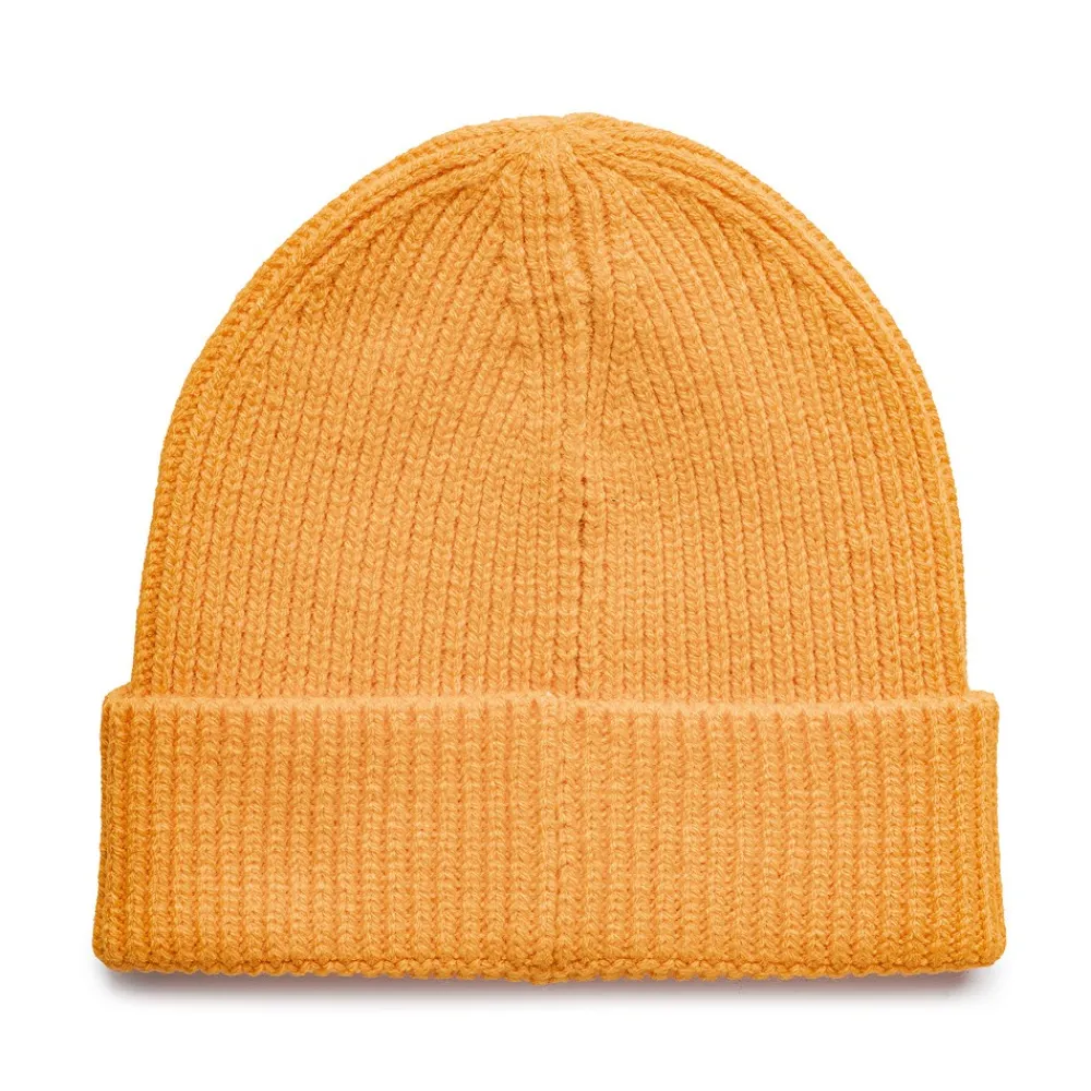 Sale The North Face Logo Box Beanie - Summit Gold
