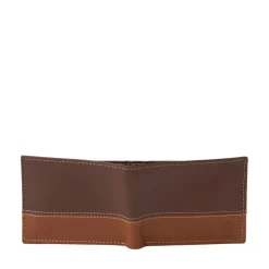 Clearance Timberland 2 Tone Bi-Fold Wallet - Brown / Tan