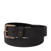 Fashion Timberland Logo Boxed Belt - Black