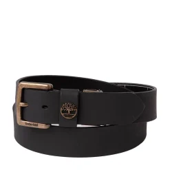 Fashion Timberland Logo Boxed Belt - Black
