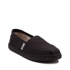 Shop TOMS Classic Slip On Casual Shoe - Little Kid / Big Kid - Black