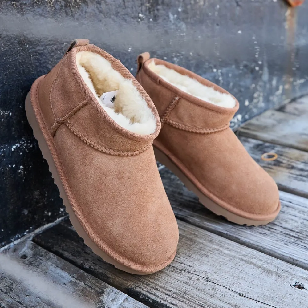 Fashion UGG ® Classic Ultra Mini Boot - Little Kid / Big Kid - Chestnut