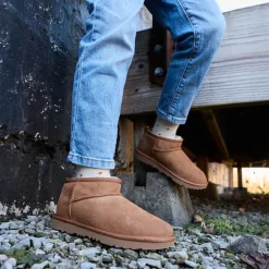 Fashion UGG ® Classic Ultra Mini Boot - Little Kid / Big Kid - Chestnut