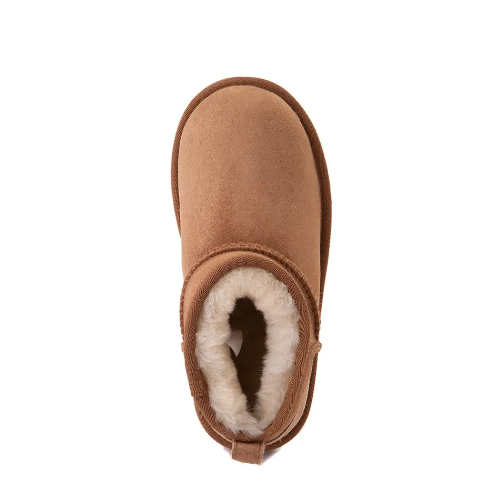 Fashion UGG ® Classic Ultra Mini Boot - Little Kid / Big Kid - Chestnut