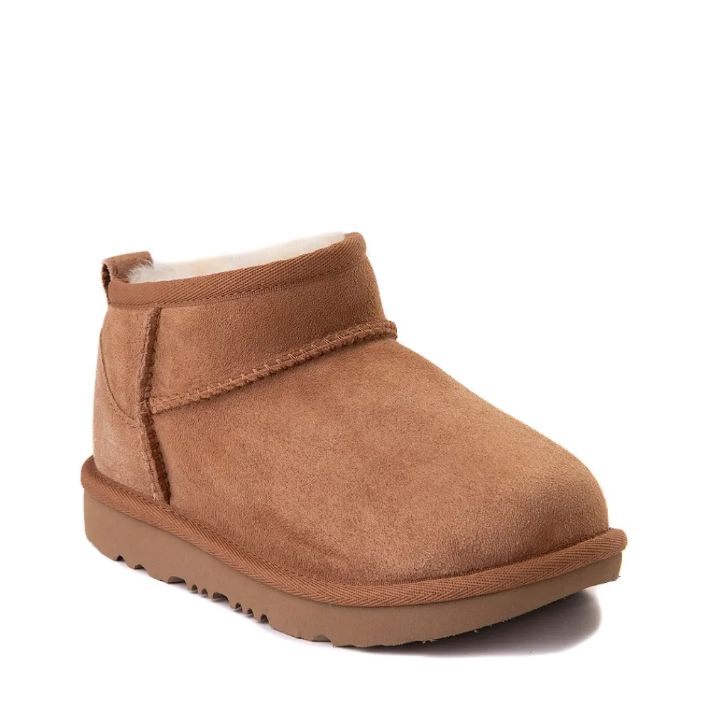 Fashion UGG ® Classic Ultra Mini Boot - Little Kid / Big Kid - Chestnut