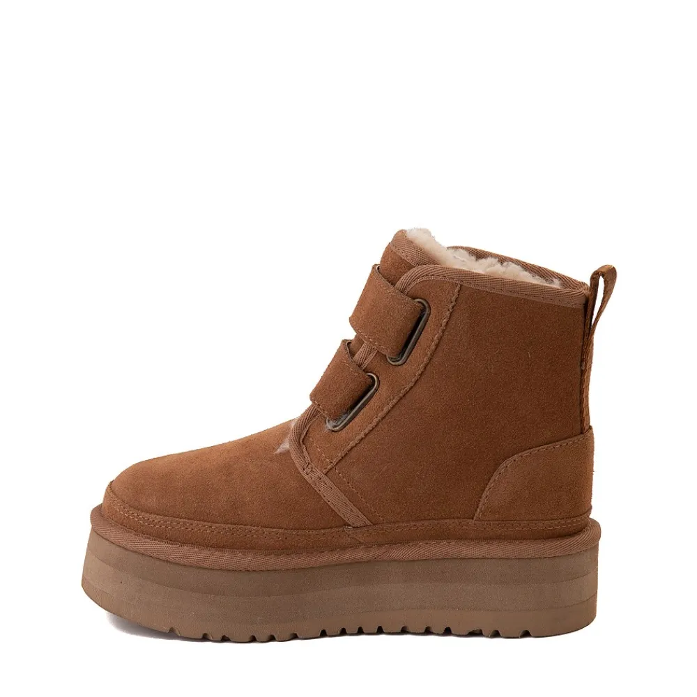 Cheap UGG ® Neumel Platform Chukka Boot - Little Kid / Big Kid - Chestnut