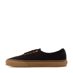 Clearance Vans Authentic Skate Shoe - Black / Gum