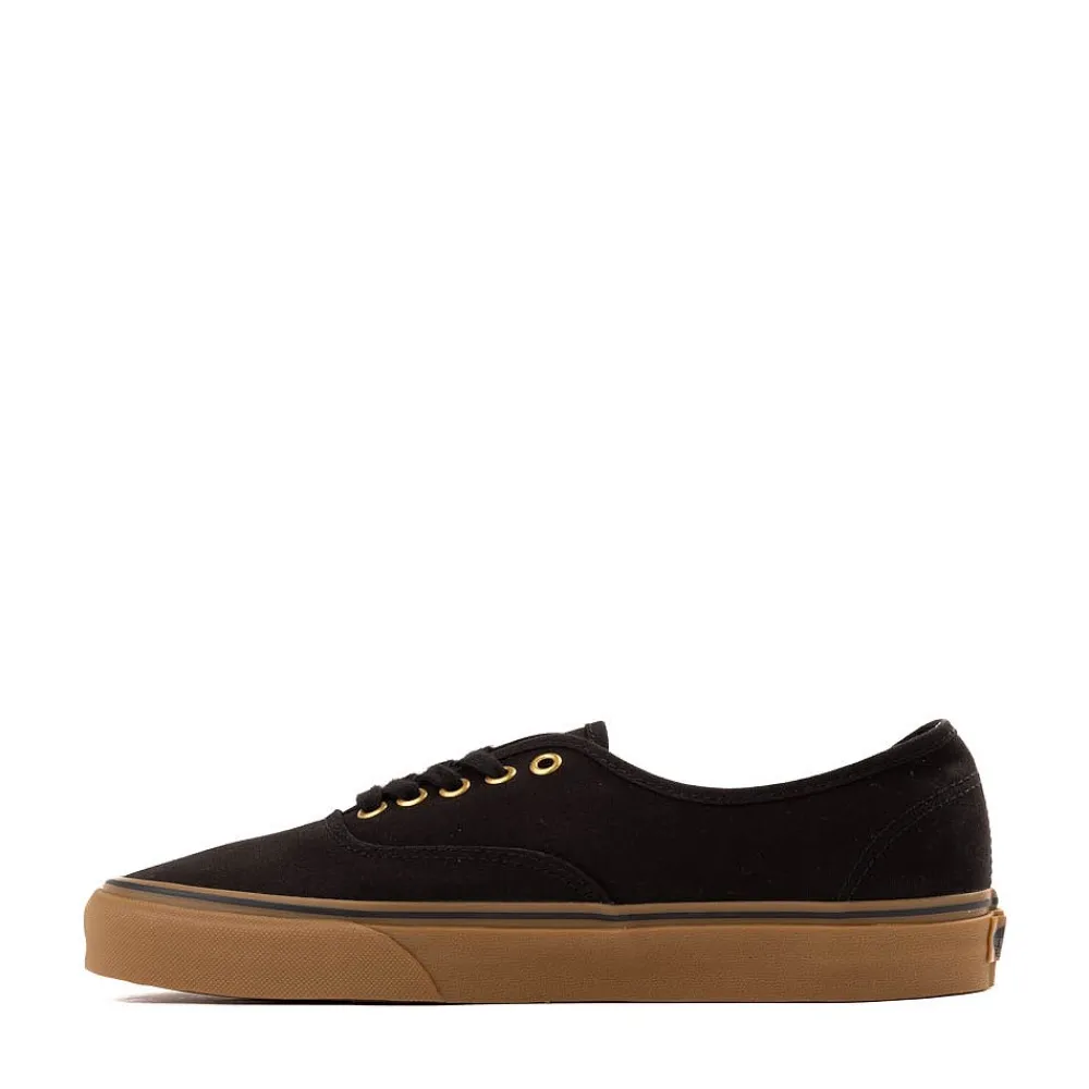 Clearance Vans Authentic Skate Shoe - Black / Gum