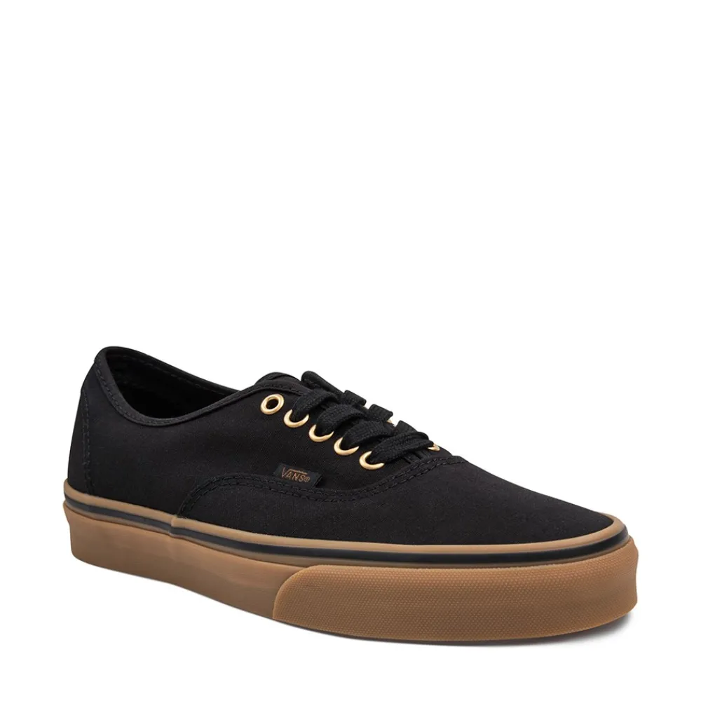 Clearance Vans Authentic Skate Shoe - Black / Gum