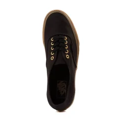 Clearance Vans Authentic Skate Shoe - Black / Gum