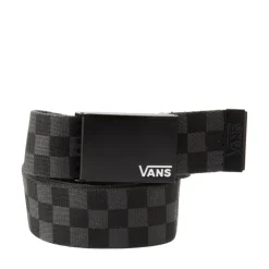 Discount Vans Checkerboard Web Belt - Black / Grey