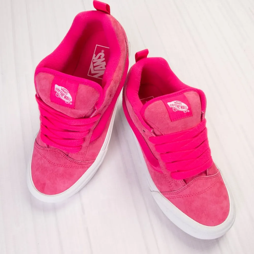 Online Vans Knu Skool Skate Shoe - Pink Glow