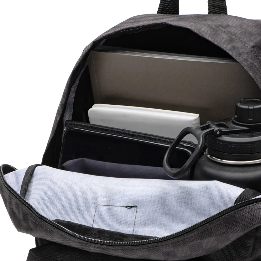 Best Sale Vans Old Skool H2O Backpack - Black / Charcoal Checkerboard