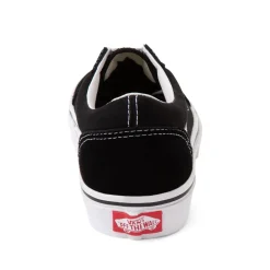 Outlet Vans Old Skool Skate Shoe - Little Kid / Big Kid - Black / White