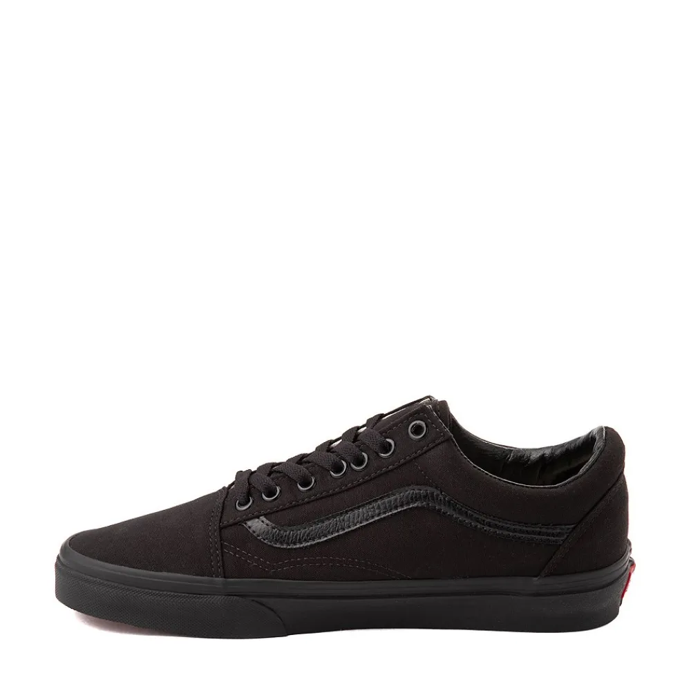 Best Sale Vans Old Skool Skate Shoe - Black Monochrome
