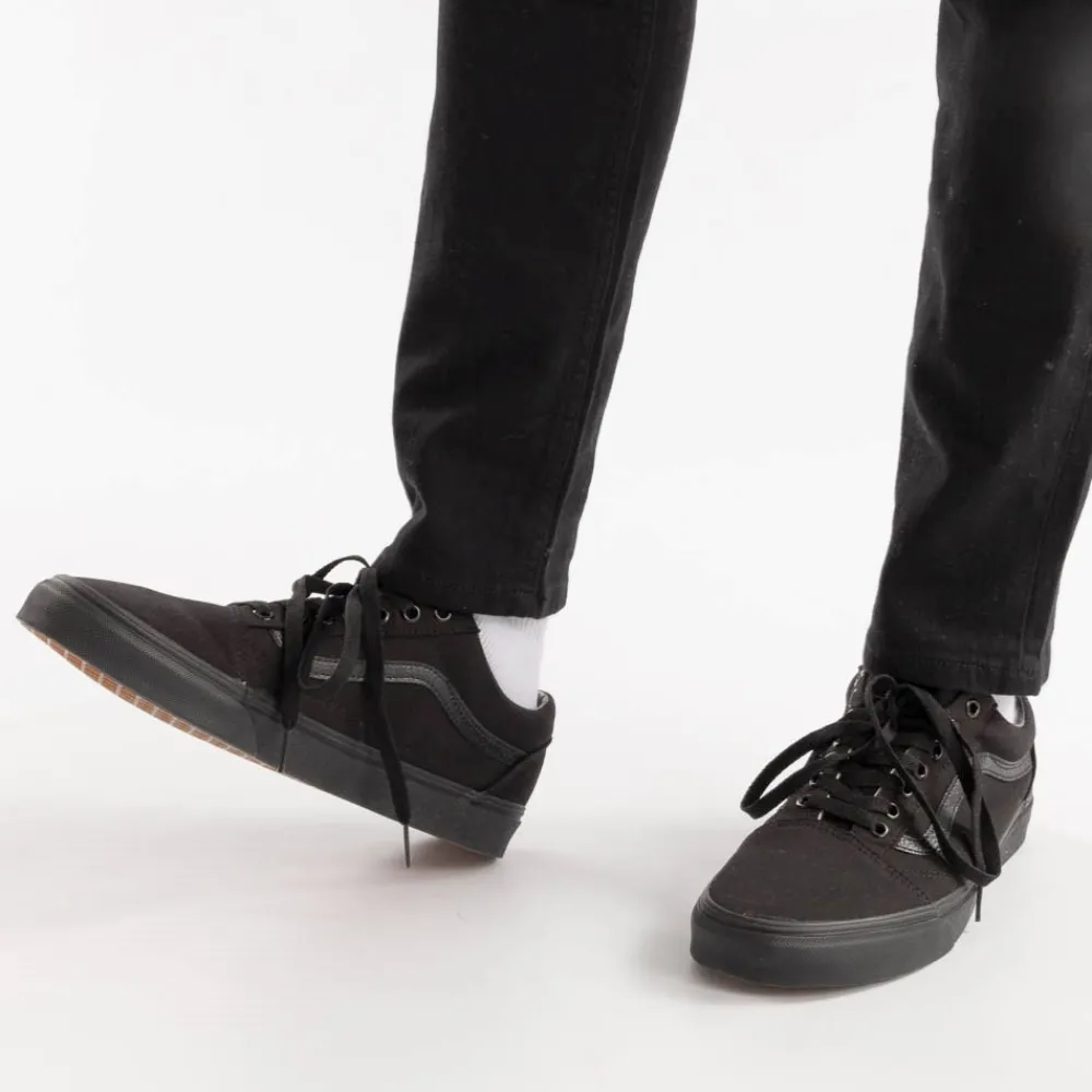 Best Sale Vans Old Skool Skate Shoe - Black Monochrome
