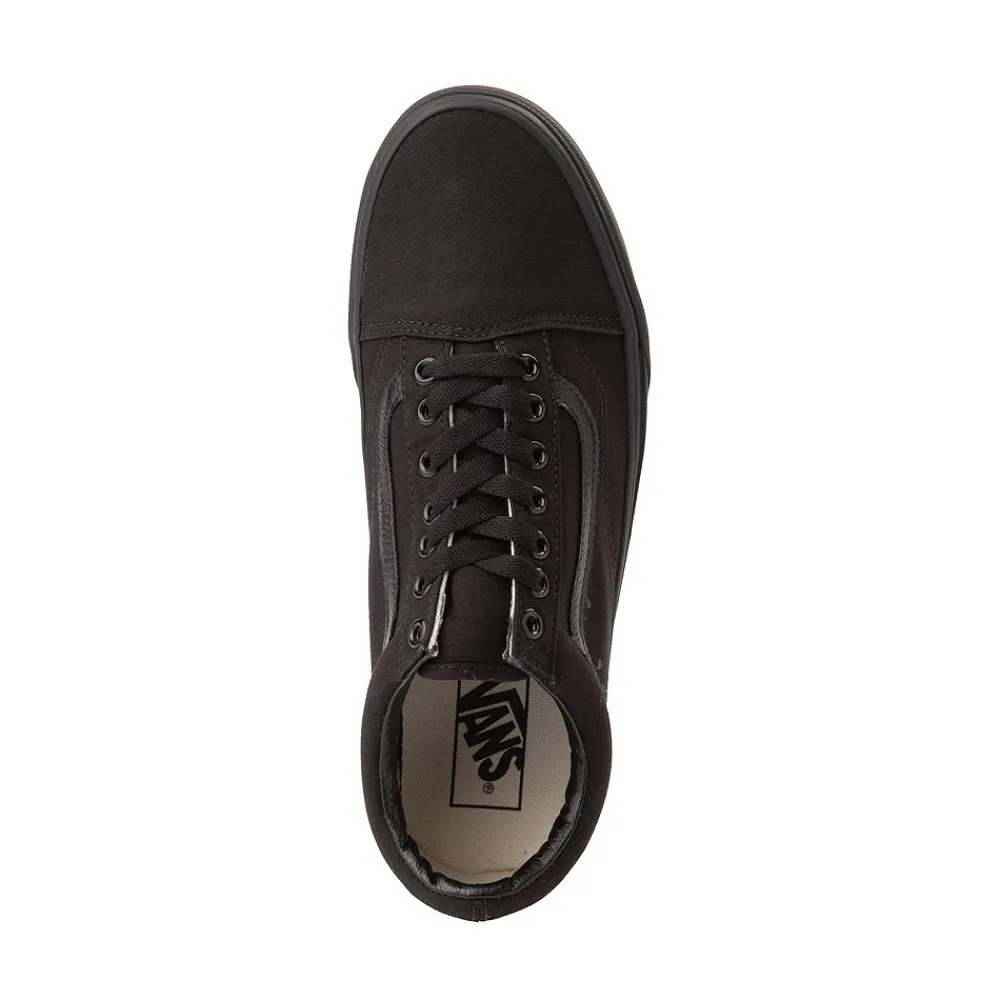 Best Sale Vans Old Skool Skate Shoe - Black Monochrome
