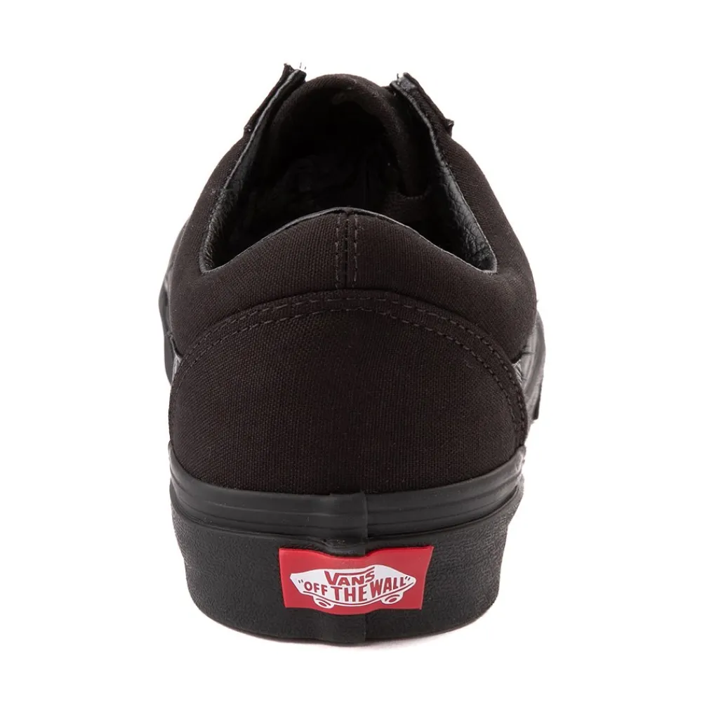 Best Sale Vans Old Skool Skate Shoe - Black Monochrome