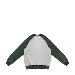 New Vans Rutland Iii Crew Sweatshirt - Cement Heather / Deep Forest