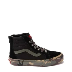 Best Sale Vans Sk8-Hi Skate Shoe - Little Kid - Black / Camo
