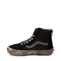 Best Sale Vans Sk8-Hi Skate Shoe - Little Kid - Black / Camo