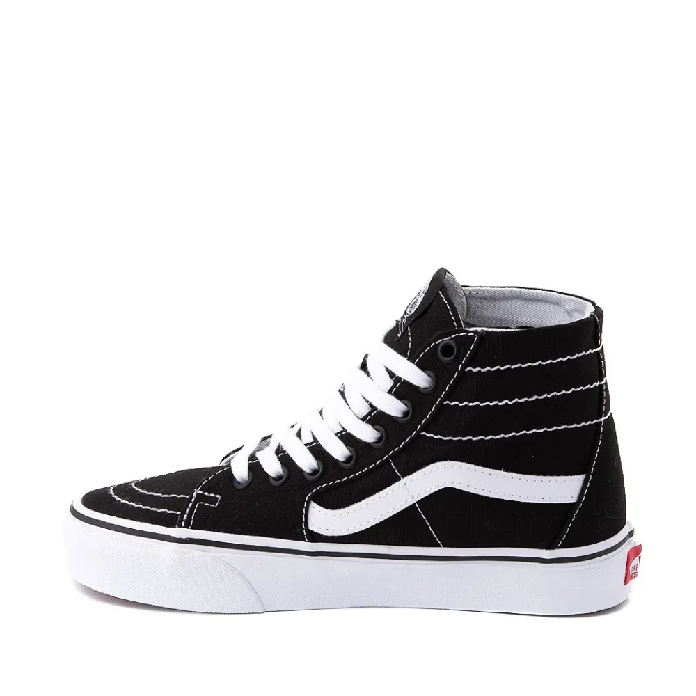 Clearance Vans Sk8-Hi Tapered Skate Shoe - Black