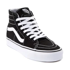 Clearance Vans Sk8-Hi Tapered Skate Shoe - Black