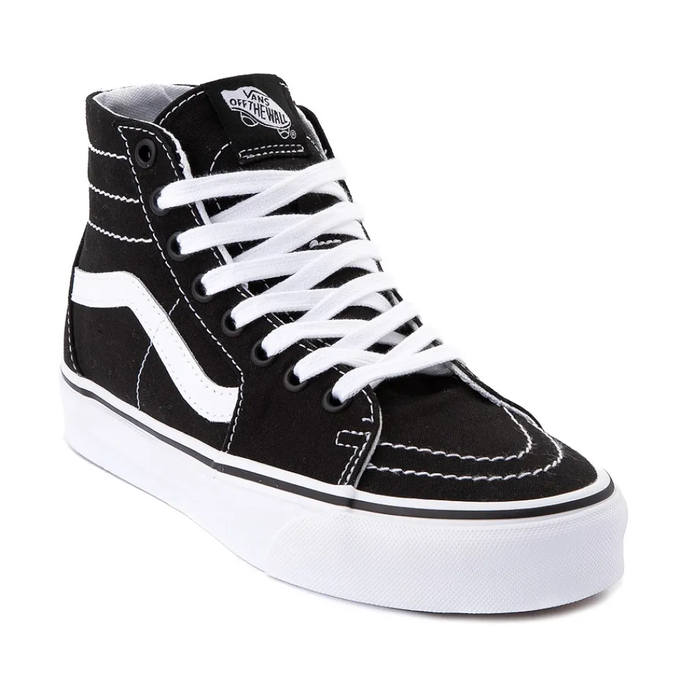 Clearance Vans Sk8-Hi Tapered Skate Shoe - Black