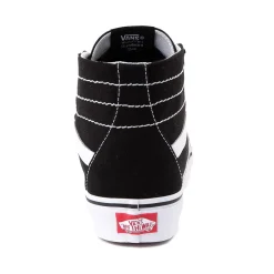 Clearance Vans Sk8-Hi Tapered Skate Shoe - Black