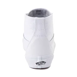 Cheap Vans Sk8-Hi Tapered Skate Shoe - True White Monochrome